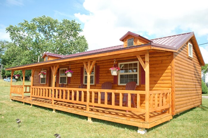 mobile home log cabins single wide