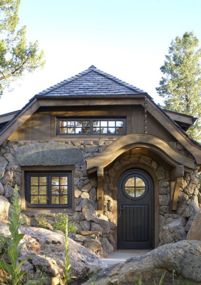 Tiny Stone Cottage In The Mountains Embodies Fairy And Hobbit Vibes