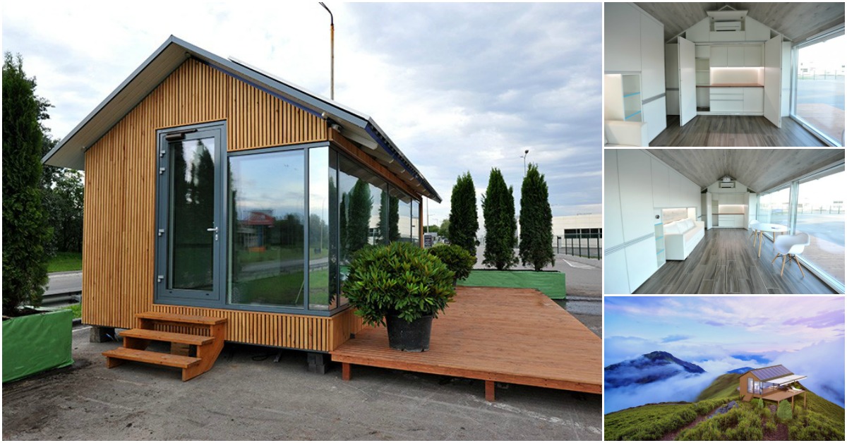 Meet ModulOne a 3D Printed Tiny House  with Smart  Features 