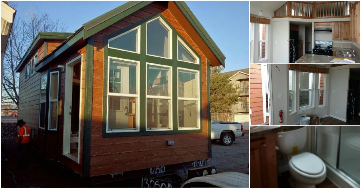 This Rustic Tiny House Features Beautiful Hardy Lap Siding 