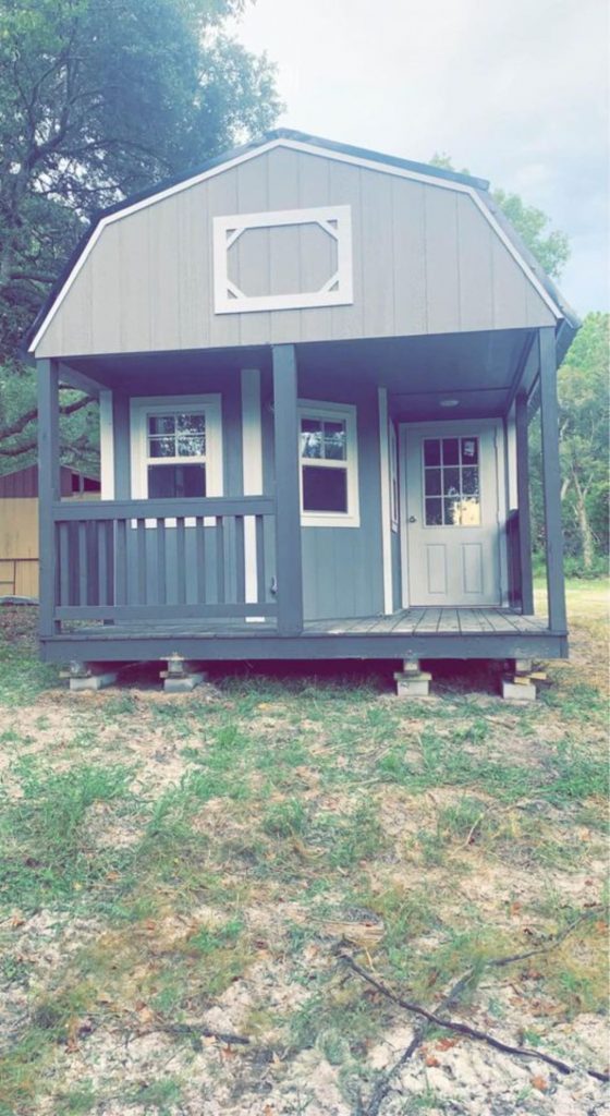 32' Spacious Tiny Barn Cabin is Super Affordable - Tiny Houses