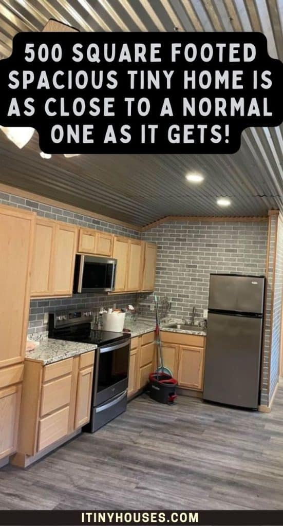 500 Square Footed Spacious Tiny Home Is As Close To A Normal One As It Gets! PIN (2)